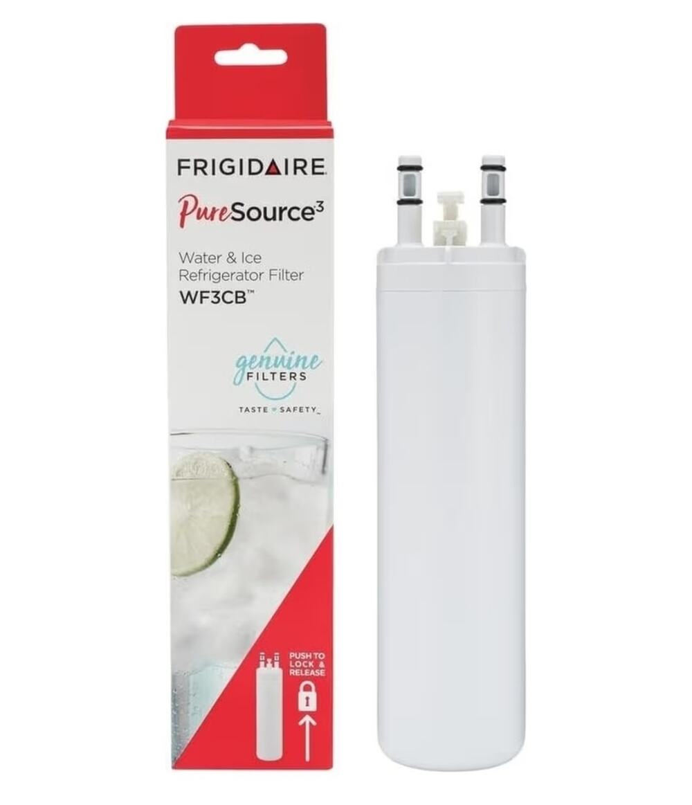 2 Pack Frigidaire WF3CB Water Filter for Frigidaire Refrigerator - White